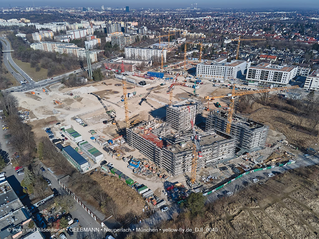 09.03.2022 - Baustelle PANDIONVERDE in Neuperlach 